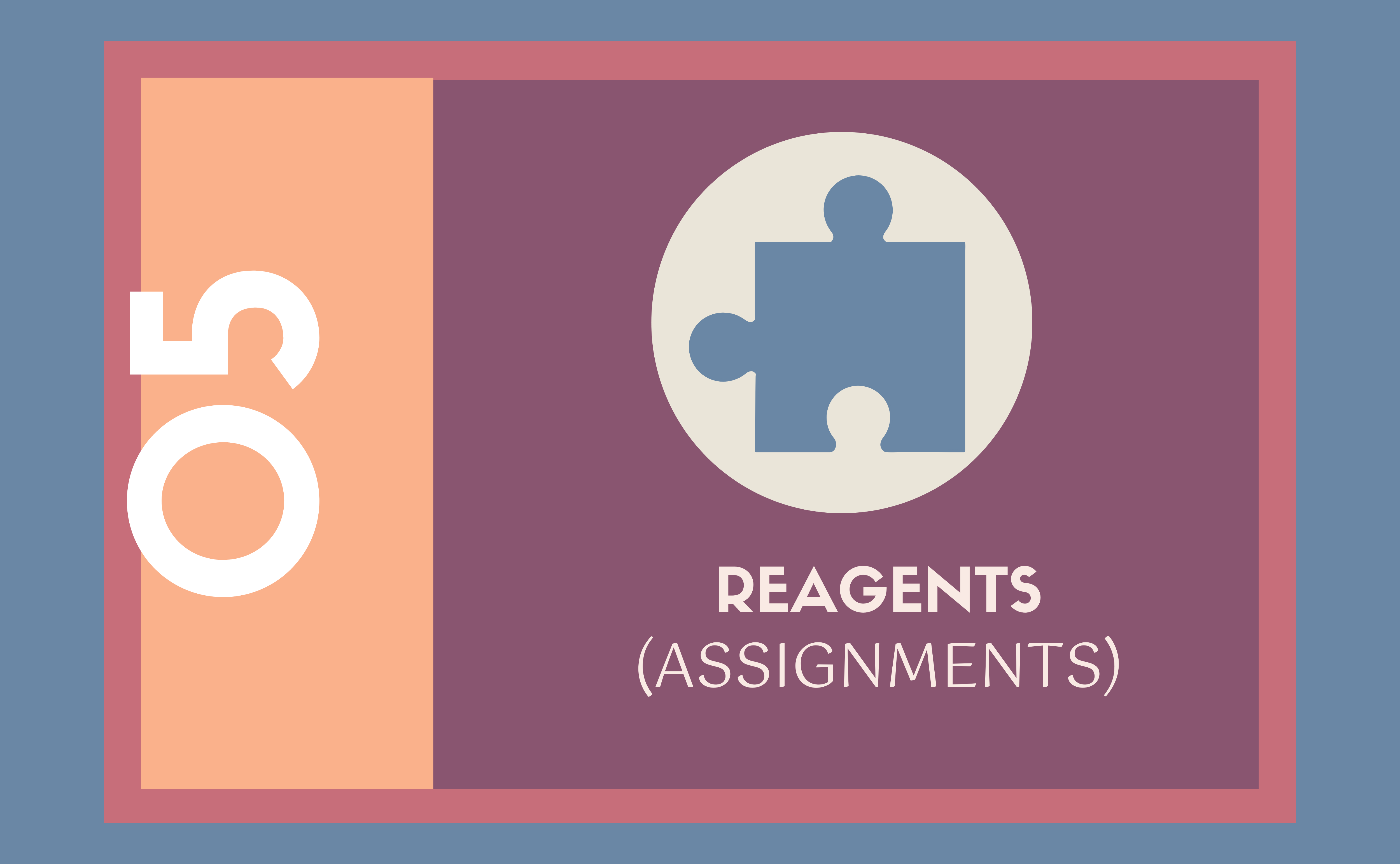 Reagents (Assignments) 